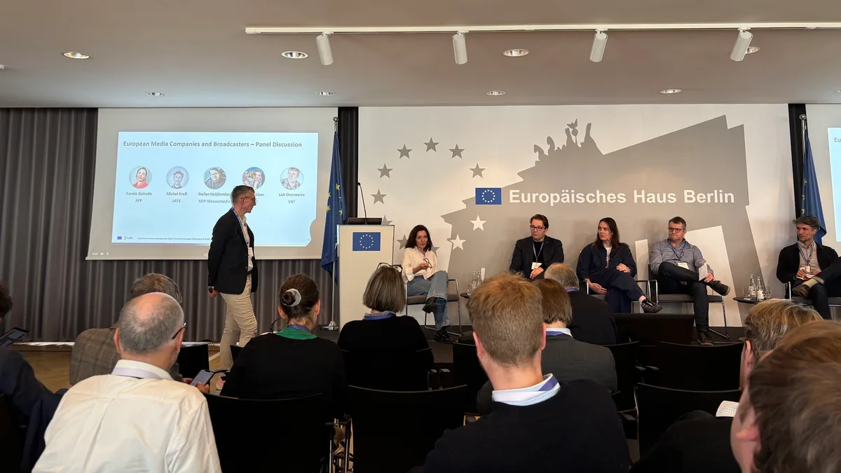 European Commission workshop, Towards a European Multilingual AI Media Platform, Europäisches Haus Berlin