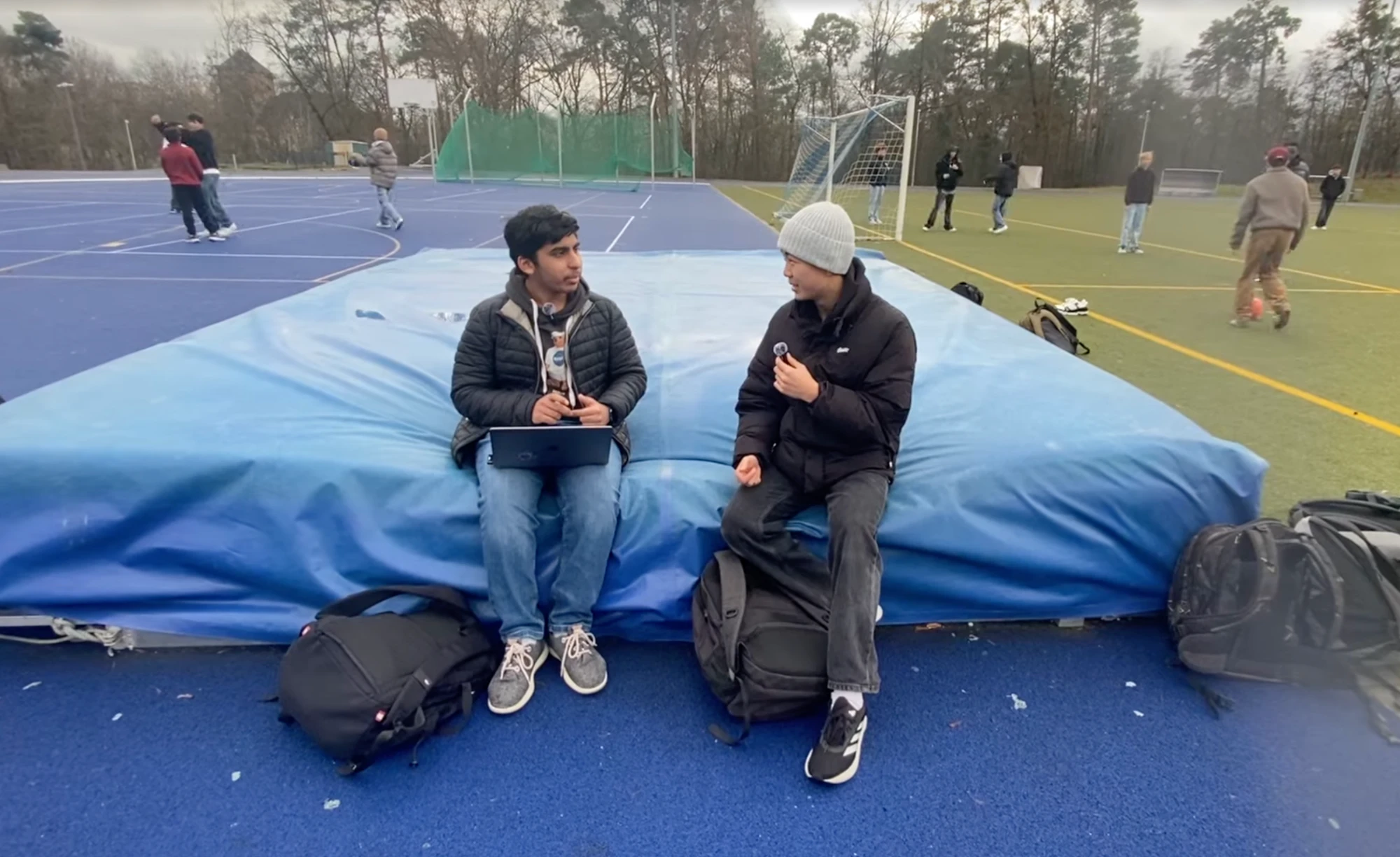 Conducting student interviews for AI research